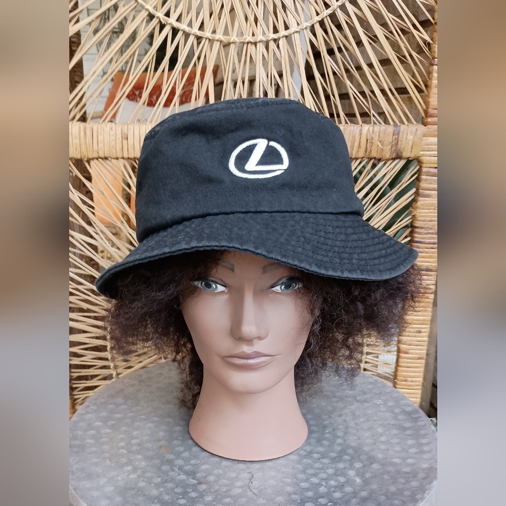 Lexus Black Bucket Hat_Large
